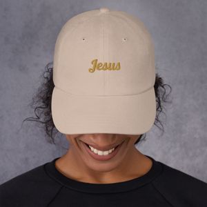 Jesus Ball Cap (3 colors / adjustable)