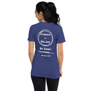 Romans 10:9 Adult Short Sleeve (Unisex sizes)