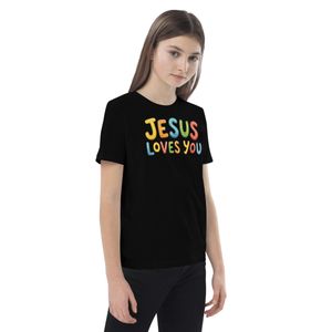 Jesus Loves You Organic Youth T