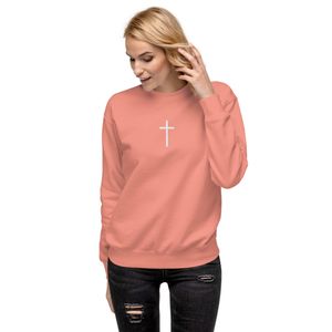 Cross Fleece Sweater - Why Not Him (Unisex sizes)