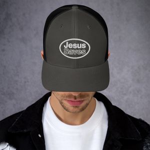 Jesus Saves Trucker Hat