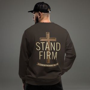 Stand Firm Organic Sweater - Why Not Him