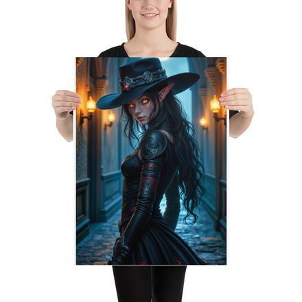 Night&#x27;s Ember-Eyed Huntress