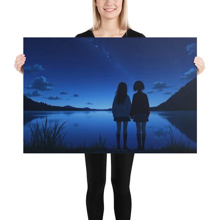 Lovers by the Lakeside