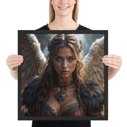 A Valkyrie&#x27;s Intense Gaze