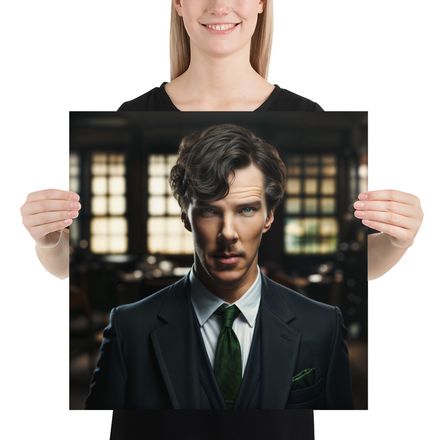 Benedict Cumberbatch&#x27;s Piercing Gaze