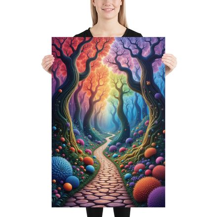 A Pathway Through the Enchanted Forest