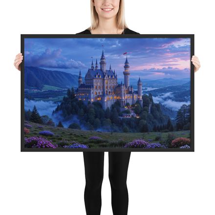  A Fairy-tale Castle at Twilight