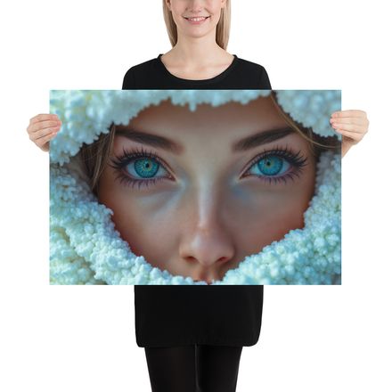  Glacial Gaze: The Frozen Allure