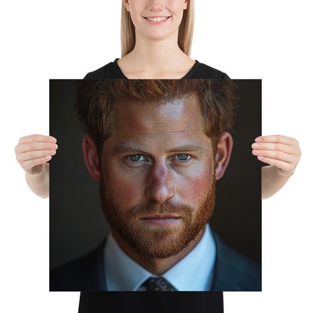 Prince Harry: A Resolute Gaze