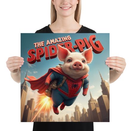 The Amazing Spider-Pig: Hero of the Hogiverse