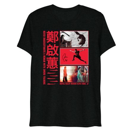 Martial Arts T-Shirt Olivia Cheng 鄭啟蕙 Ah Toy Warrior, Mei Lin Marco Polo, TV Series