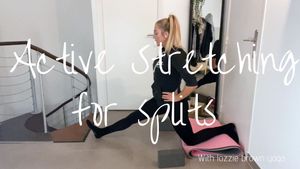 Active Stretching for front splits and wide splits