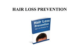 HAIR LOSS PREVENTION