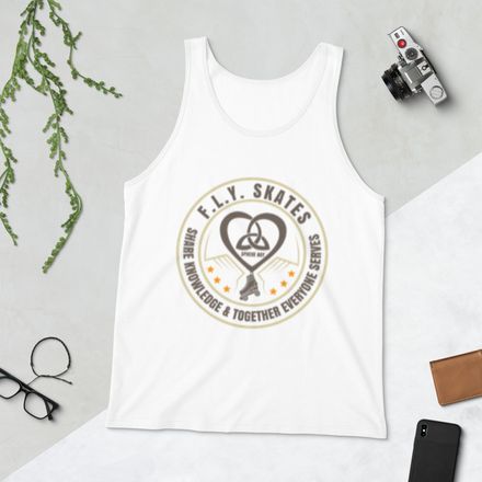 FS White Tank Top (Unisex)