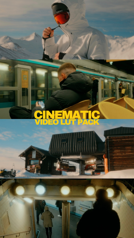 Cinematic Video LUT Pack