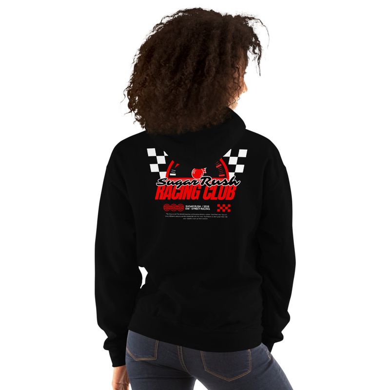 WOMEN'S DARK RACING CLUB HOODIE