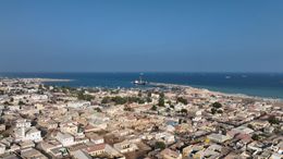Aerials of Bosaso Somalia