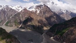 Tajikistan's Mountains &amp; Glacier