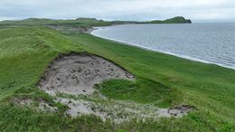 Beach in Adak Alaska