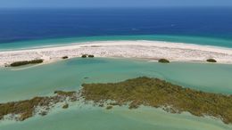Beautiful Coastal Landscapes Near Caluula Somalia