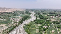 Beautiful Valley &amp; Fields in Afghanistan
