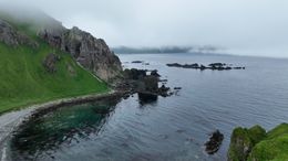Calm Ocean &amp; Coast in Adak Alaska