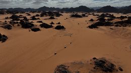 Driving through Mountains &amp; Desert in Libya