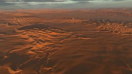 Libya&#x27;s Vast Sahara Desert Sunset