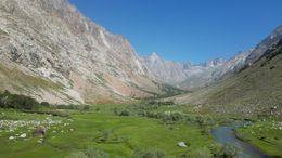 Pristine Mountain Valley in Afghanistan