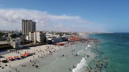 Mogadishu's Beach in Somalia