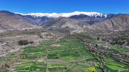 Mountains &amp; Agriculture Terraces in Afghanistan