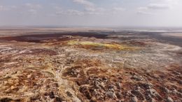 Dallol Ethiopia Aerial