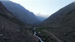 Mountain Valley in Afghanistan