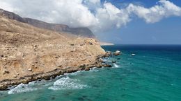 Arid Coastline in Somalia