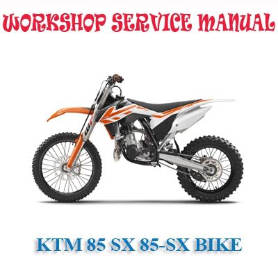 2018 KTM 85 SX SERVICE MANUAL PDF visual data 7