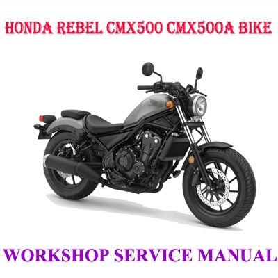 HONDA REBEL CMX500 CMX500A BIKE WORKSHOP SERVICE REPAIR MANUAL PDF DOWNLOAD