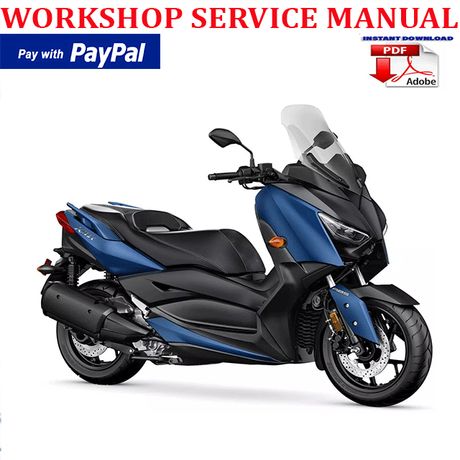 YAMAHA X-MAX 300 CZD300-A BIKE 2020-2022 WORKSHOP SERVICE REPAIR MANUAL (INSTANT DOWNLOAD)