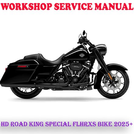 HARLEY DAVIDSON ROAD KING SPECIAL FLHRXS BIKE 2025+ WORKSHOP SERVICE REPAIR MANUAL (DIGITAL COPY)