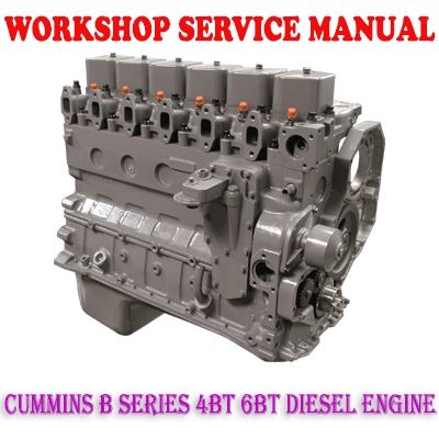 CUMMINS B SERIES 4BT 6BT DIESEL ENGINE 1991-2000 WORKSHOP SERVICE REPAIR MANUAL PDF DOWNLOAD
