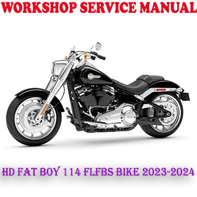 HARLEY DAVIDSON FAT BOY 114 FLFBS BIKE 2023-2024 REPAIR SERVICE MANUAL (PDF DOWNLOAD)