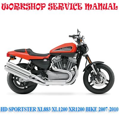 HARLEY DAVIDSON SPORTSTER XL883 XL1200 XR1200 BIKE 2007-2010 WORKSHOP SERVICE MANUAL PDF DOWNLOAD