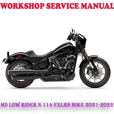 HARLEY DAVIDSON LOW RIDER S 114 FXLRS BIKE 2021-2022
