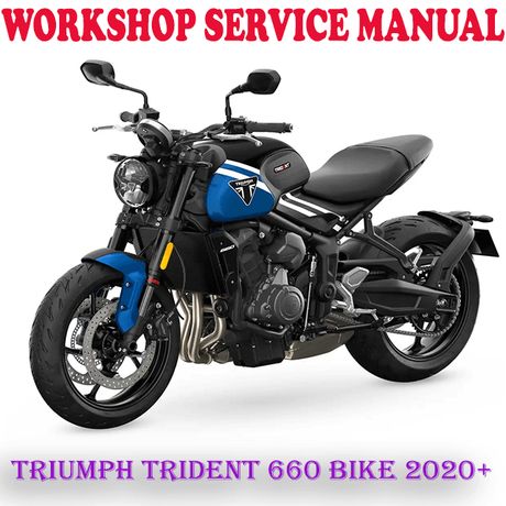 TRIUMPH TRIDENT 660 BIKE 2020 ONWARD WORKSHOP SERVICE REPAIR MANUAL (PDF DOWNLOAD)
