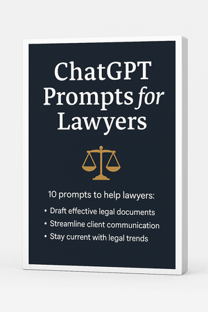 ChatGPT prompts for lawyers