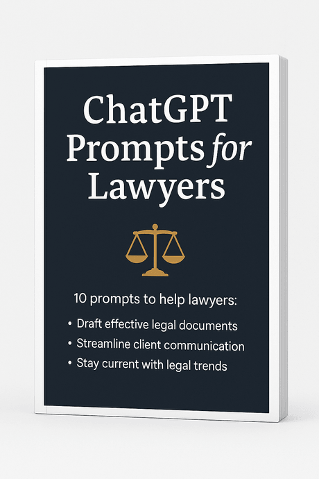 ChatGPT prompts for lawyers