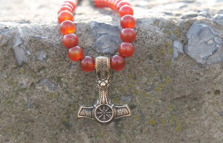 Men&#x27;s beads - Hammer of Thor