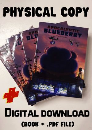 Physical AND Digital Apocalyptic Blueberry