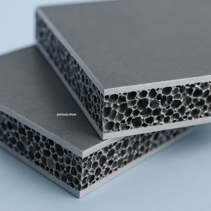 High-density foam composite panel closeup
