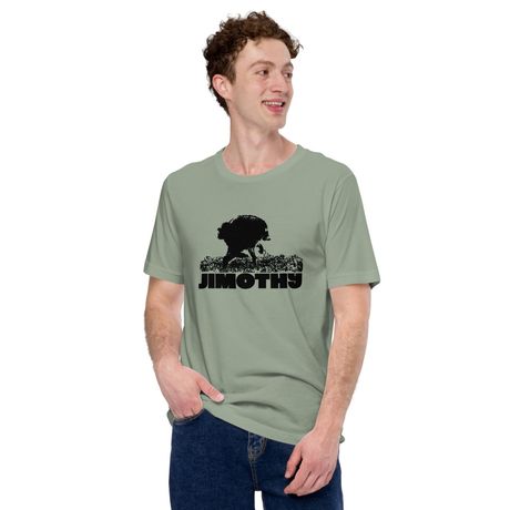 Jimothy the Raccoon T-Shirt | Funny Trash Panda Graphic Tee | Cute Raccoon Meme Shirt